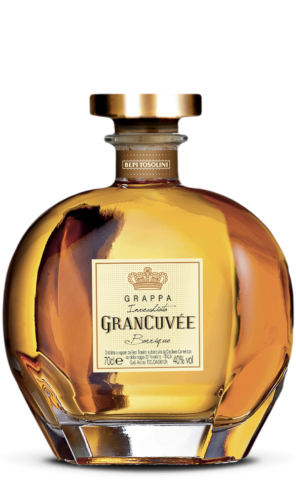 Bepi Tosolini Grappa "Grancuvée" Barrique 0,7l Decanter Gift Box