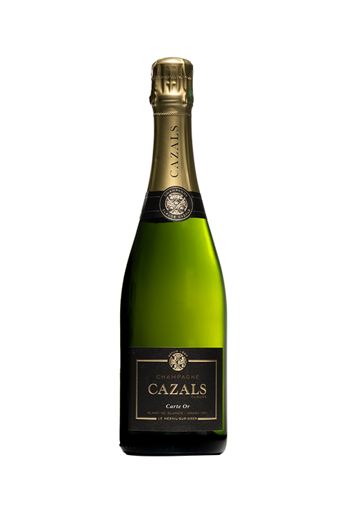 Claude Cazals Champagne Grand Cru AOC Blanc de blancs "Carte Or" Brut