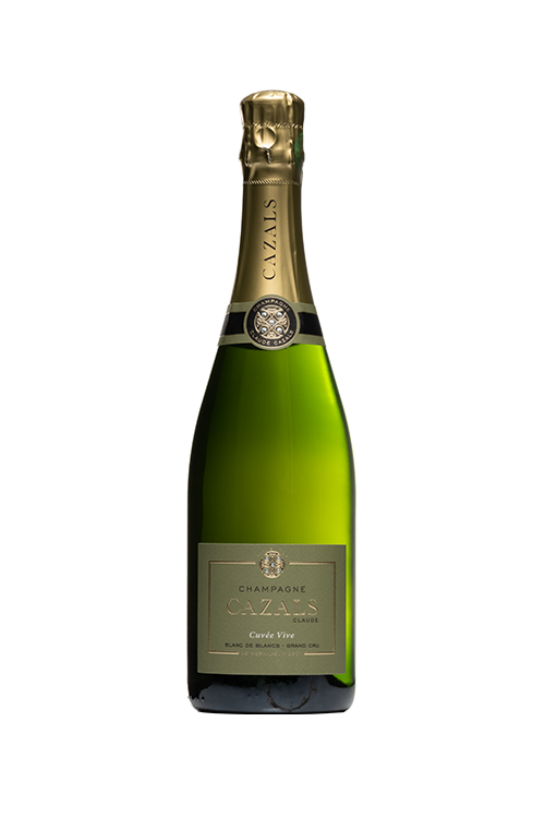 Claude Cazals Champagne Grand Cru AOC Blanc de blancs "Cuvee Vive" Extra Brut